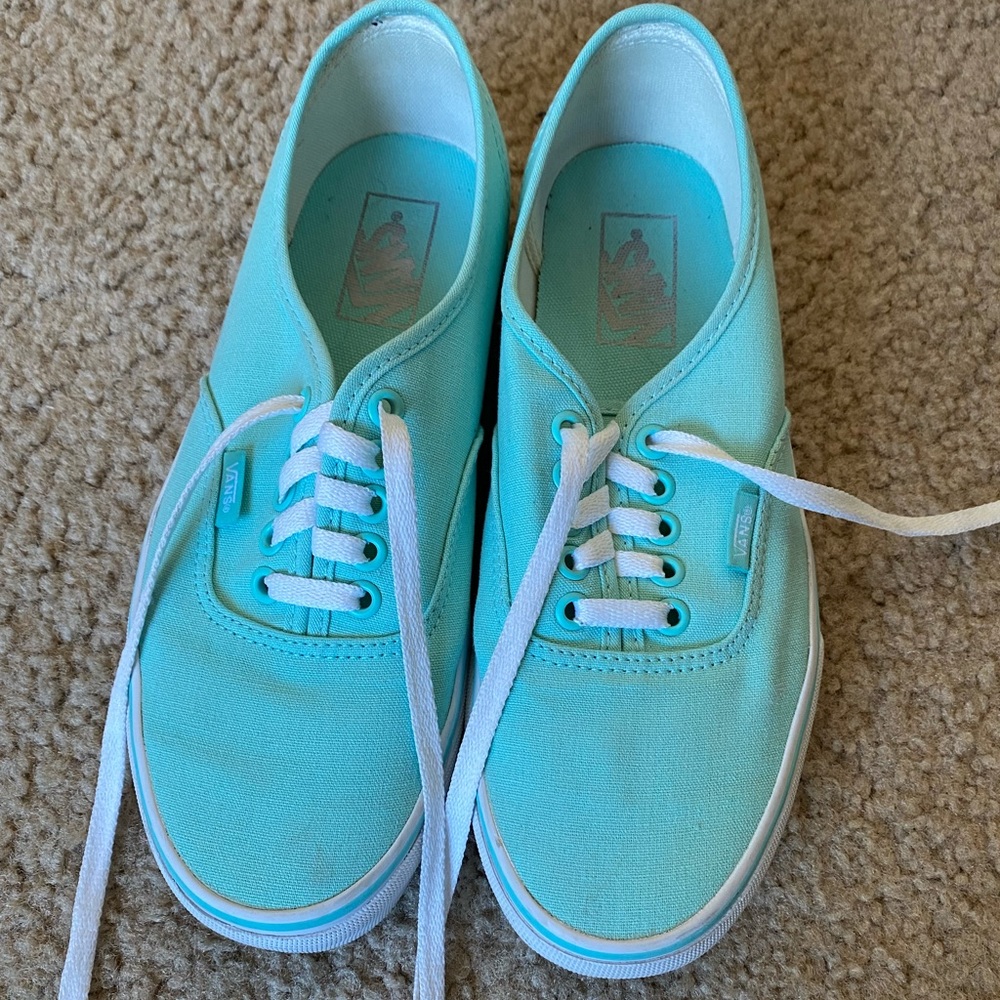 Vans “The Authentic,” women size 8.5, blue